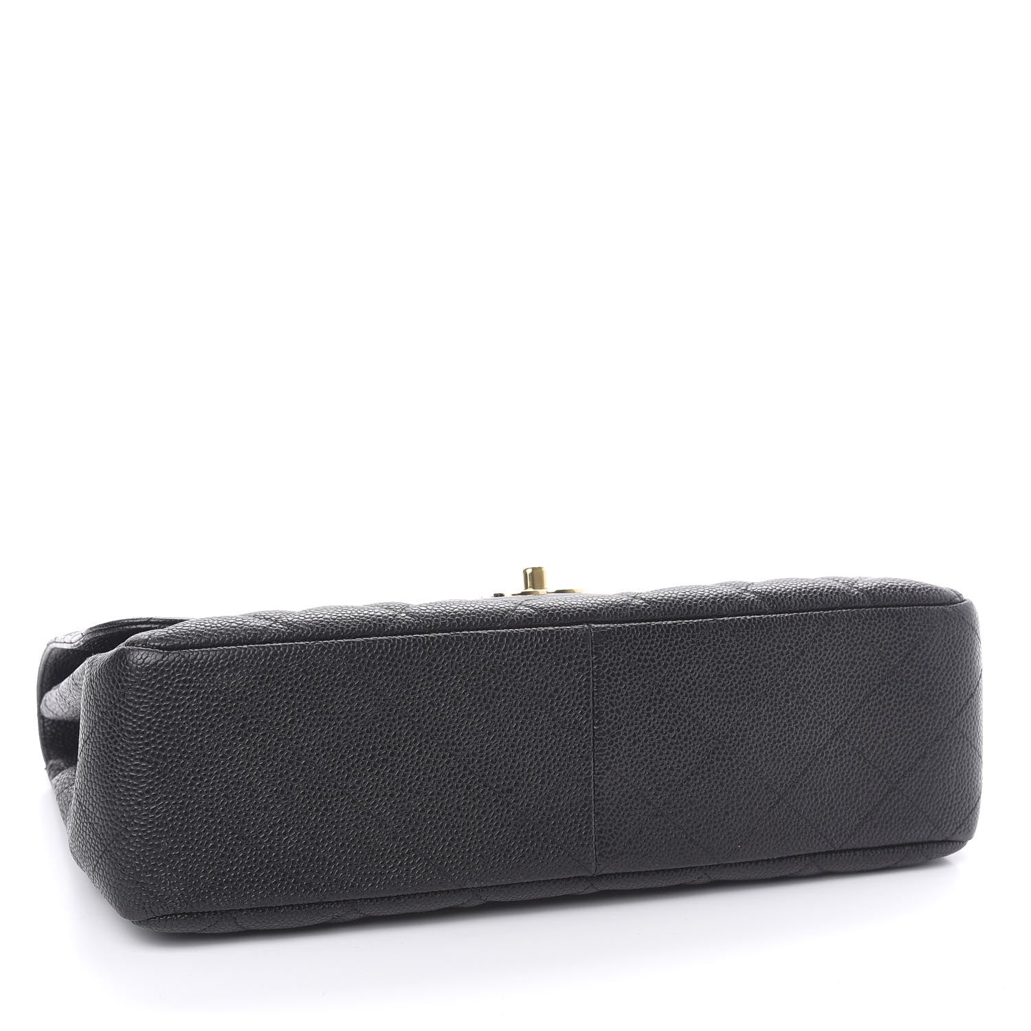 Chanel Caviar Quilted Jumbo Single Flap Black 4 of 11
