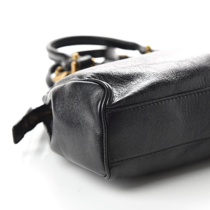 Gucci Calfskin Medium Re(Belle) Top Handle Bag Black 7 of 11