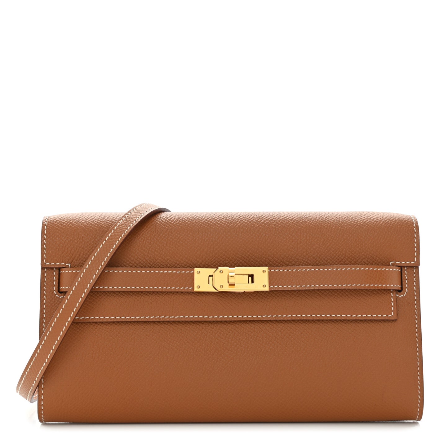 Epsom Kelly Wallet To Go Gold