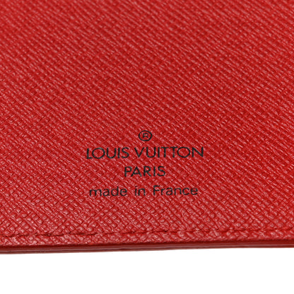 Louis Vuitton Epi Medium Ring Agenda Cover Rouge 6 of 8
