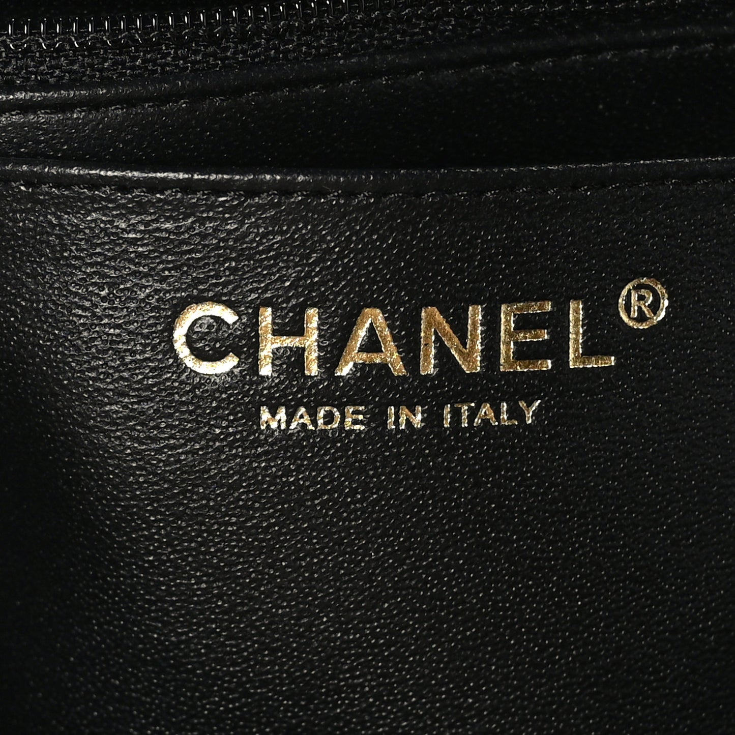 Lambskin Quilted Mini Rectangular Flap Black