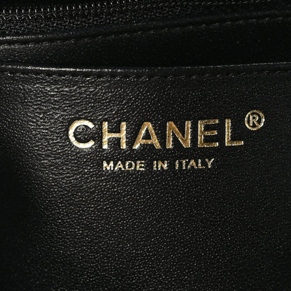Chanel Lambskin Quilted Mini Rectangular Flap Black 7 of 9