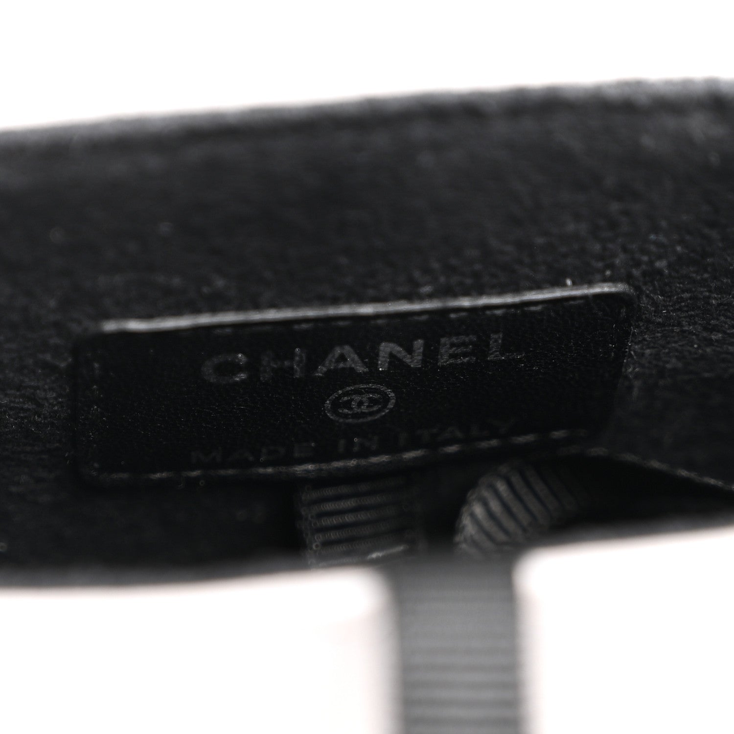 Chanel Lambskin Quilted Chain Around Phone Holder Grey 6 of 15