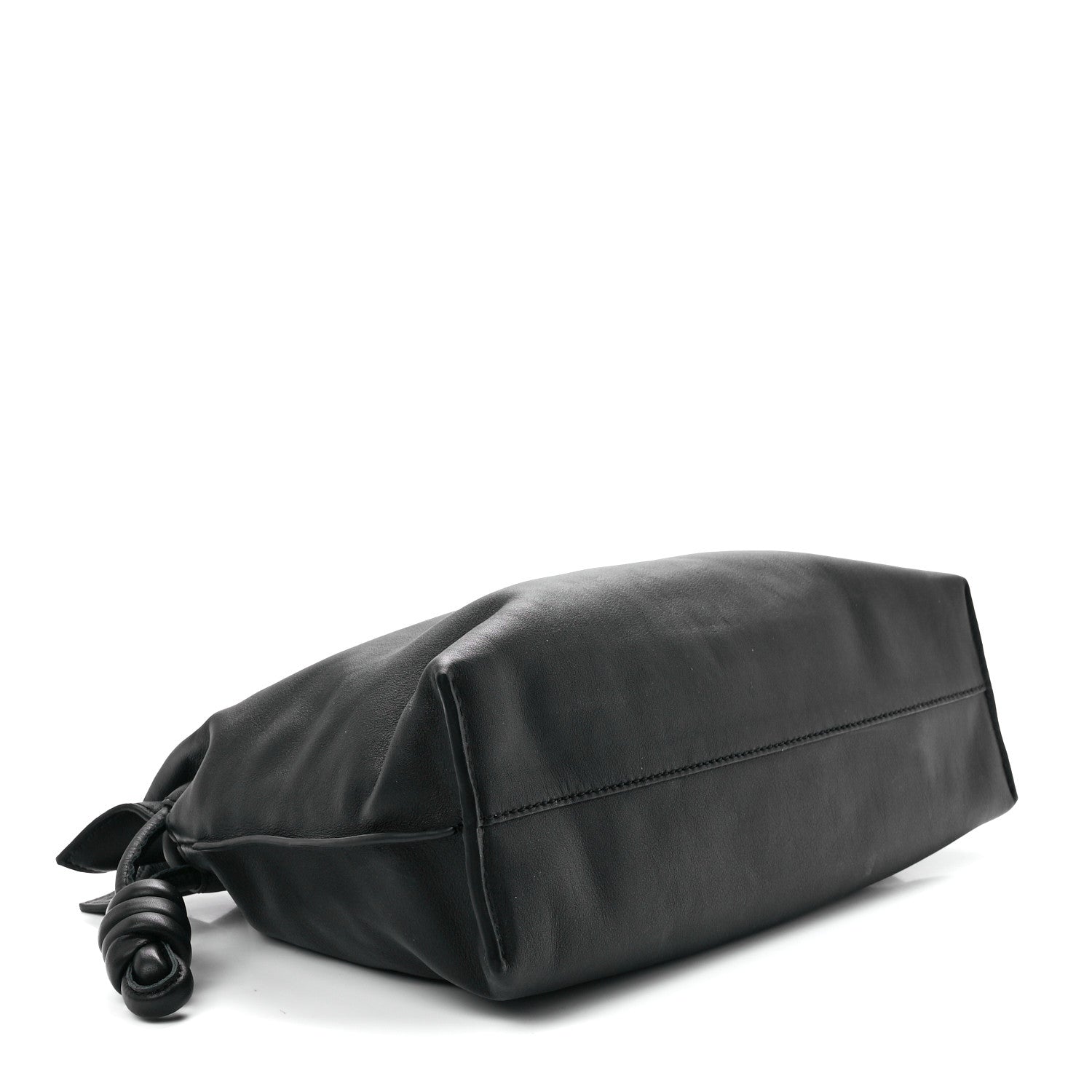 Loewe Calfskin Small Flamenco Knot Bag Black 3 of 10