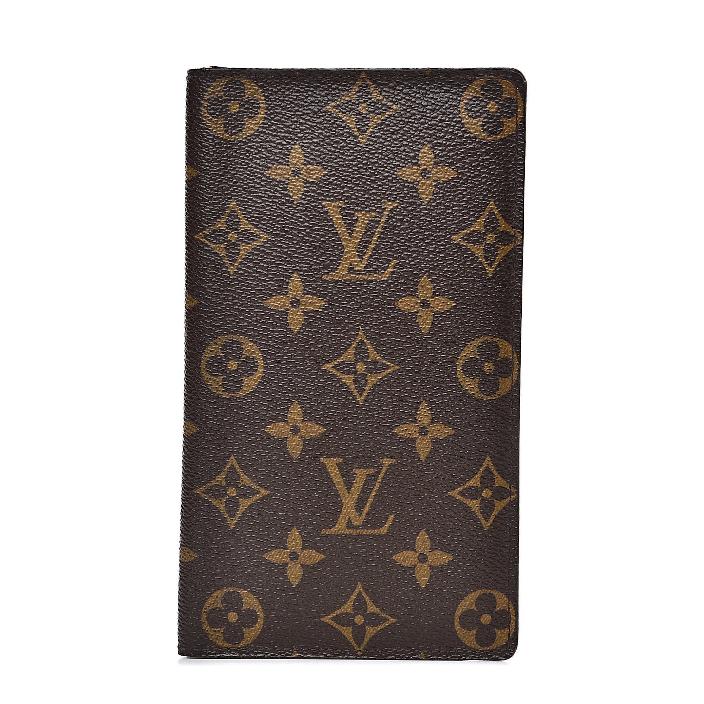 Monogram Porte Chequier Cartes Credit European Checkbook Wallet