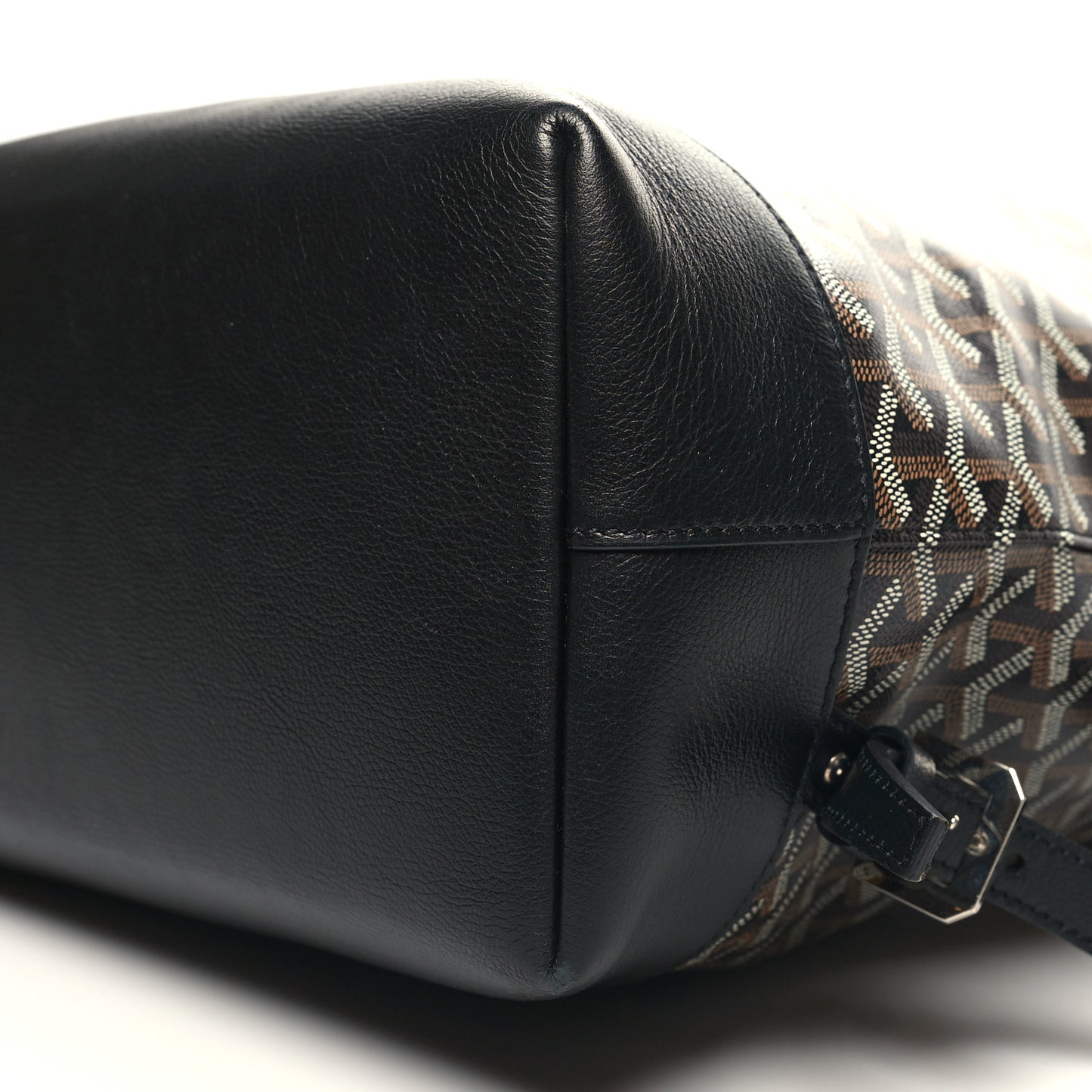 Goyardine Calfskin Cisalpin MM Backpack Black