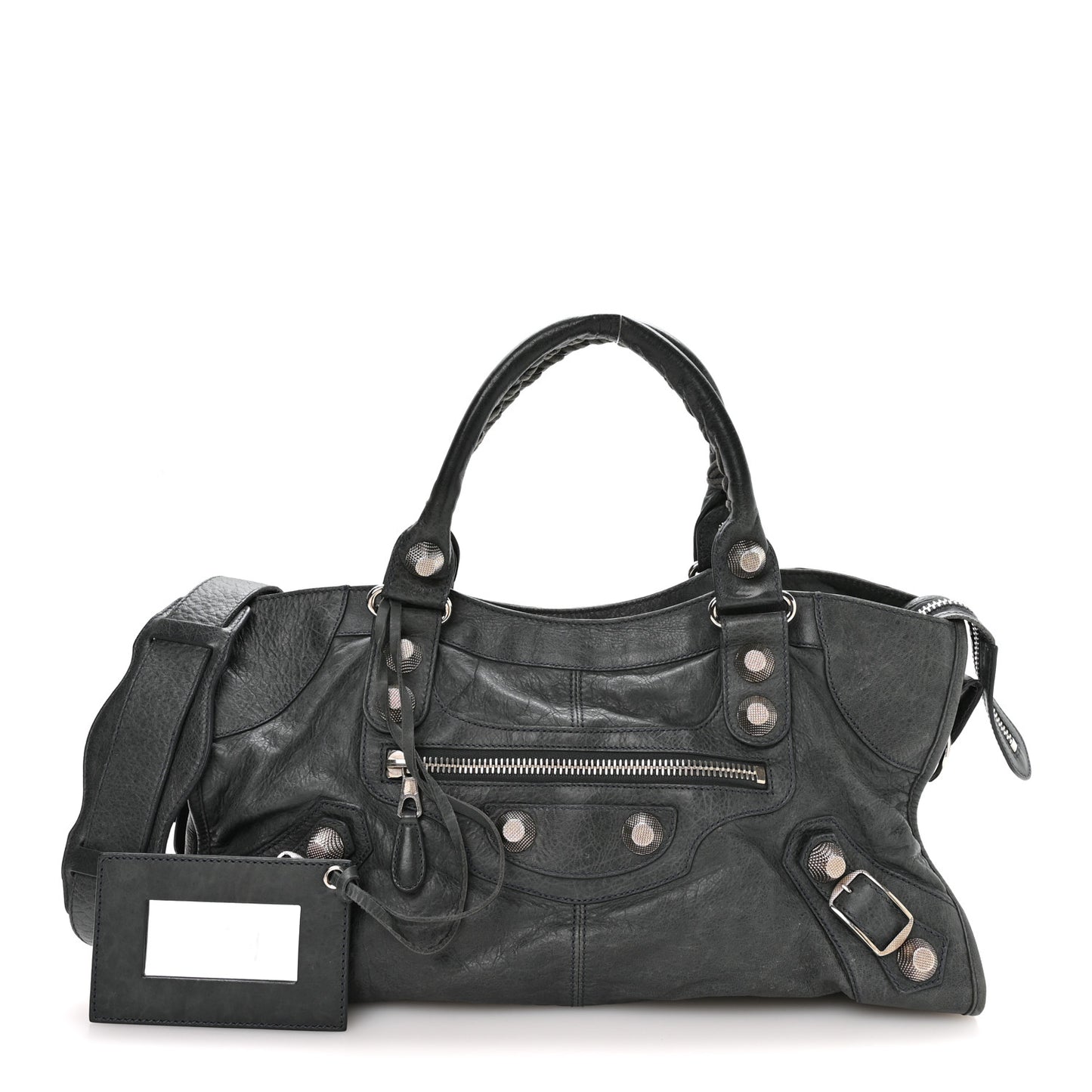 Agneau Giant 21 Silver Hardware Part Time Anthracite