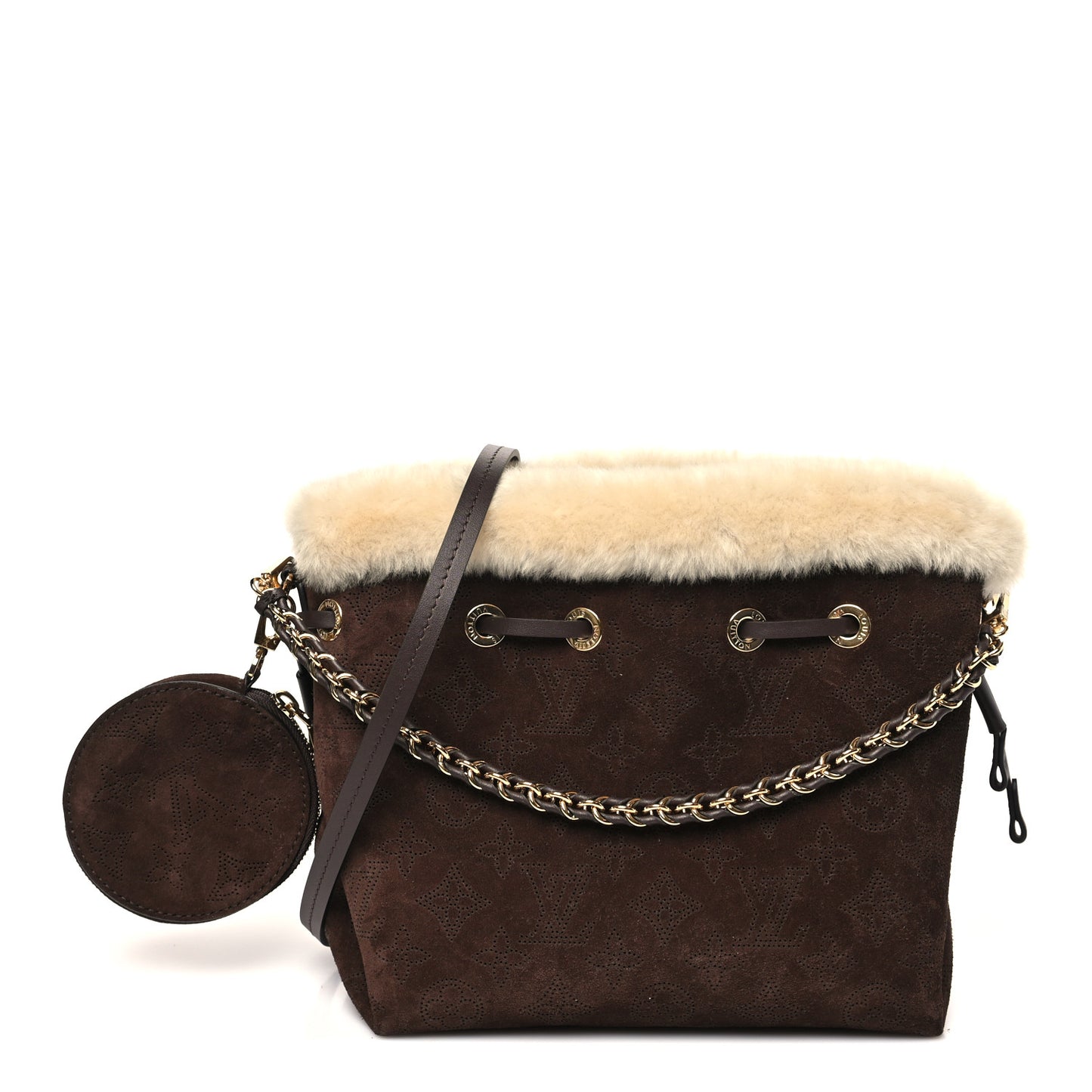 Suede Mahina Shearling Cozygram Bella Chocolate