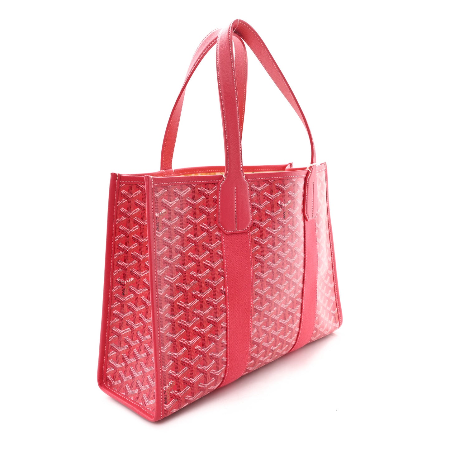 Goyardine Le Jardin Villette PM Tote Fuchsia