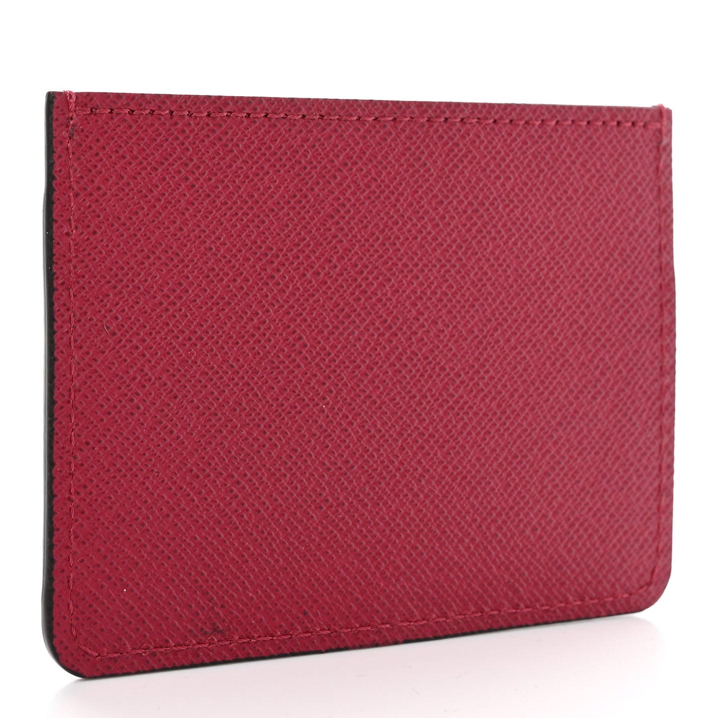 Calfskin Jeanne Wallet Card Holder Insert Fuchsia