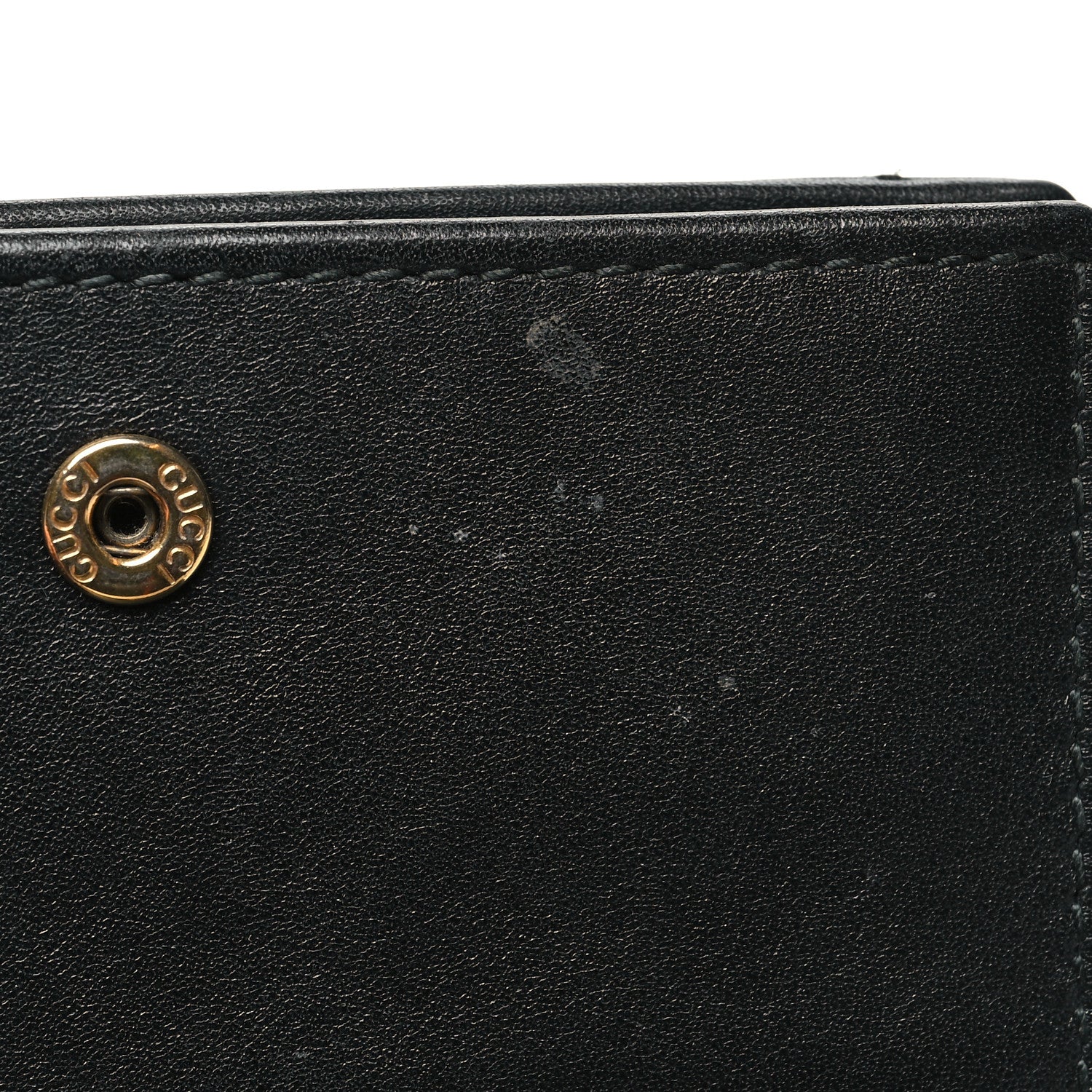 Gucci Calfskin Matelasse GG Marmont Card Case Black 12 of 12