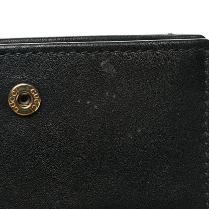 Gucci Calfskin Matelasse GG Marmont Card Case Black 12 of 12