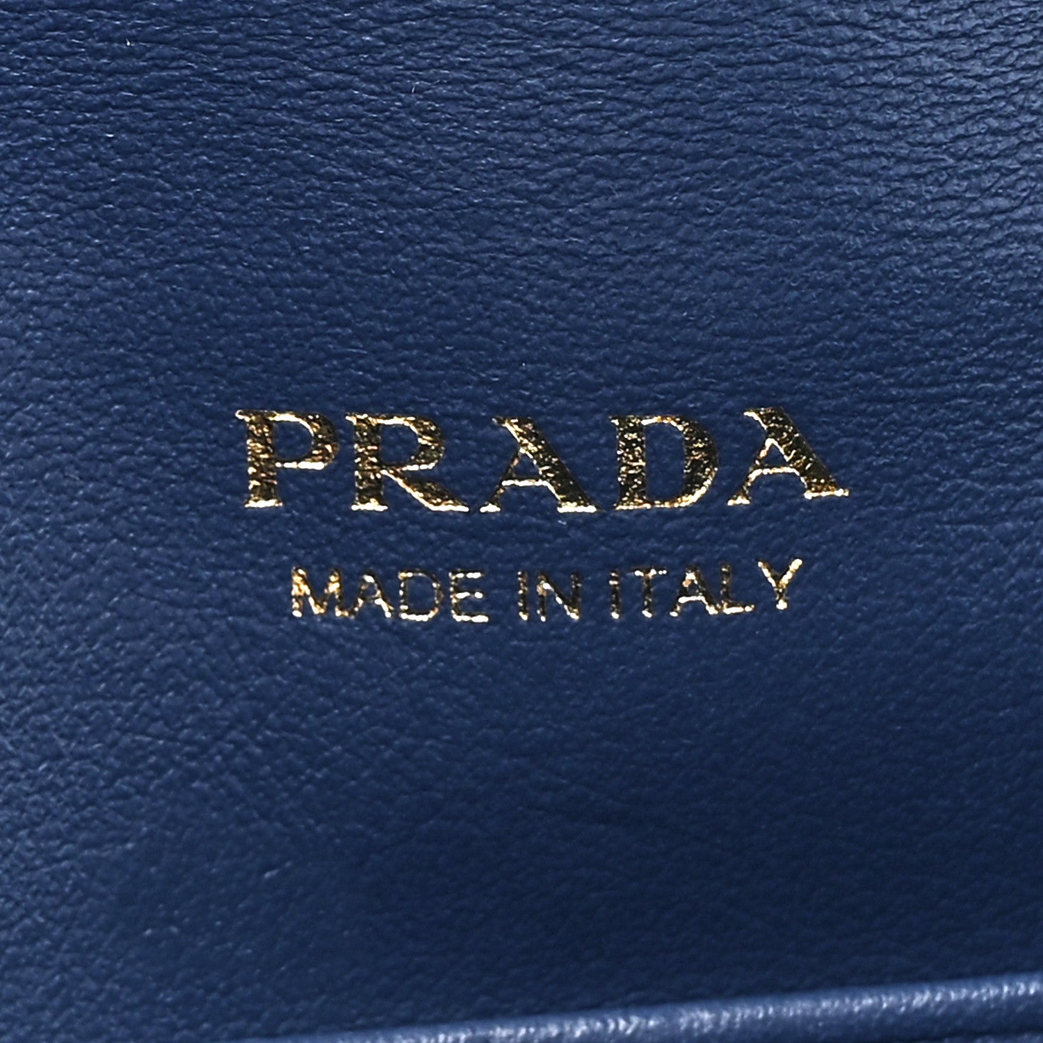 Prada Saffiano City Calf Clutch With Chain Bluette 6 of 9