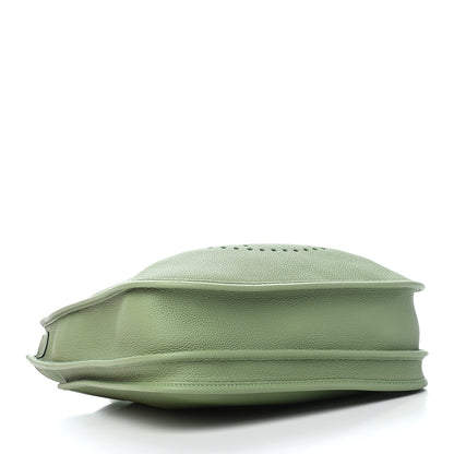 Hermes Taurillon Clemence Evelyne III GM Vert Criquet 4 of 9