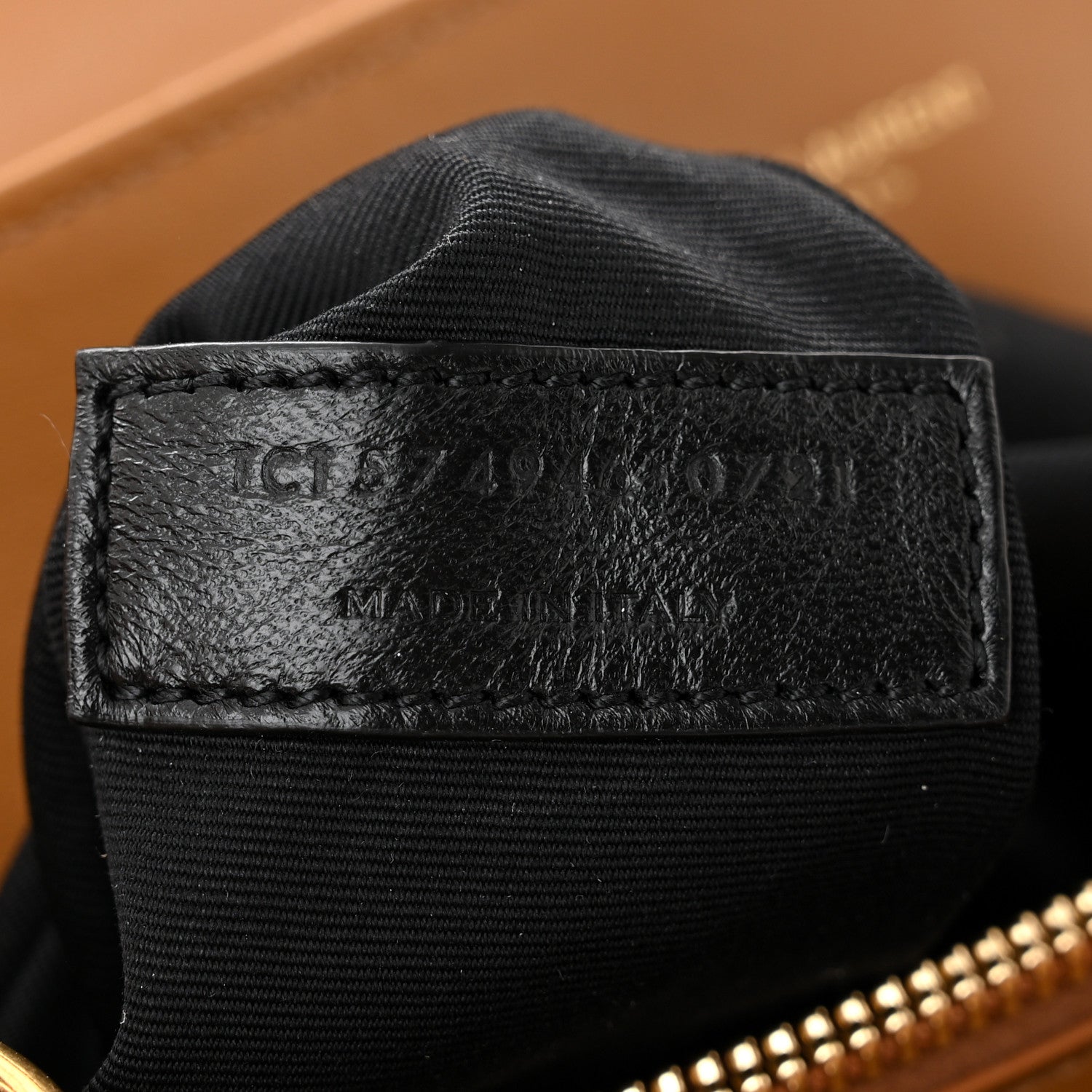 Saint Laurent Calfskin Y Quilted Monogram Medium Loulou Chain Satchel Dark Natural 7 of 10