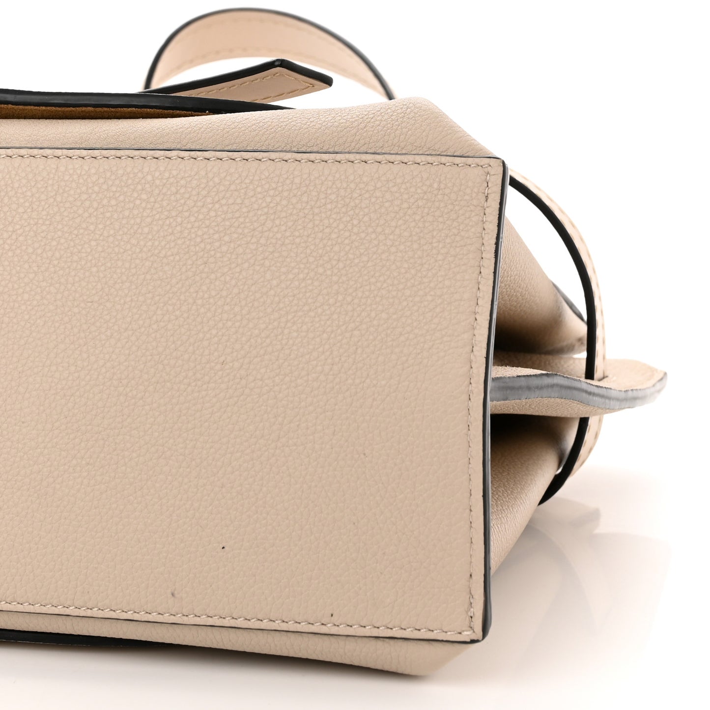 Calfskin Small Gate Tote Beige