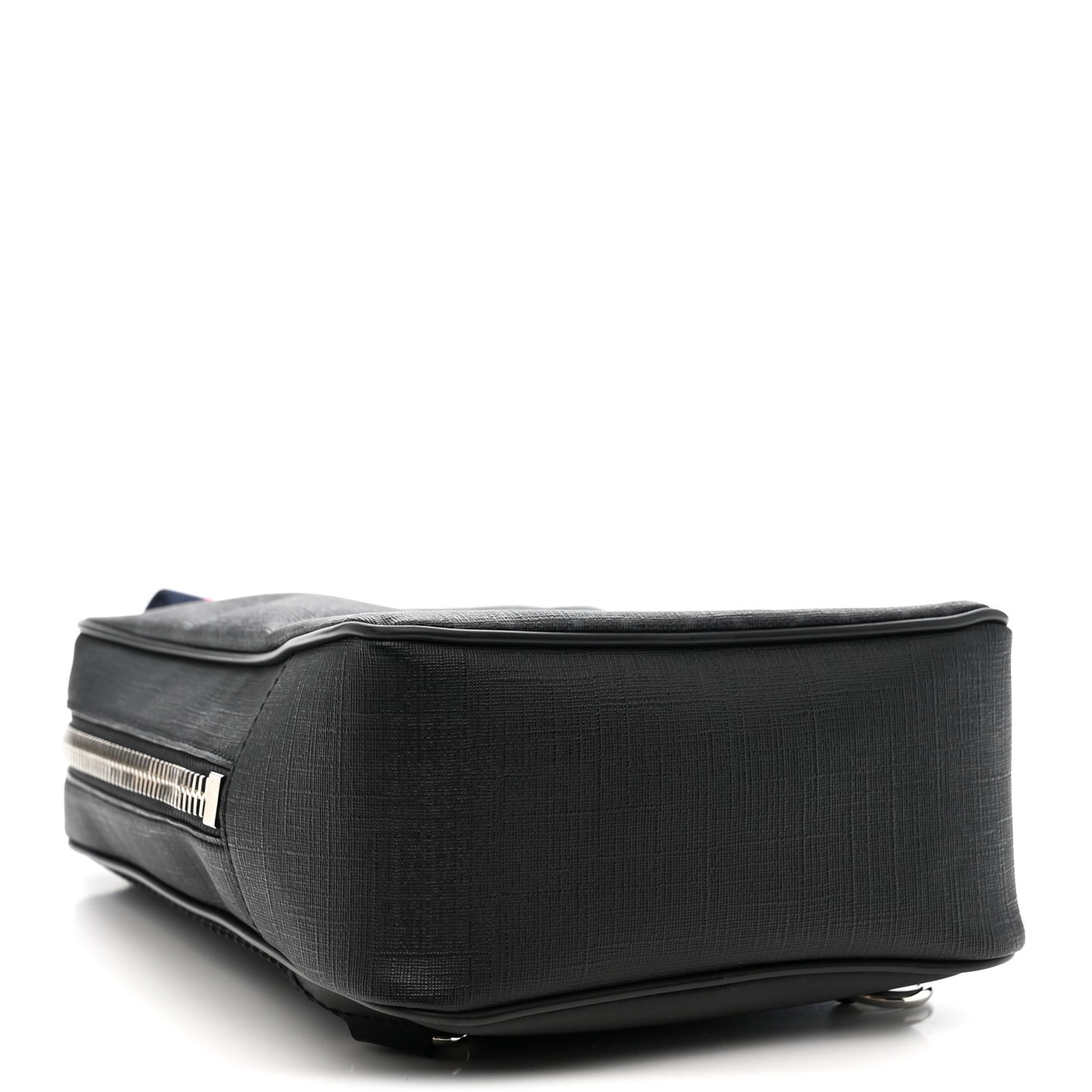 GG Supreme Monogram Web Belt Bag Black Grey