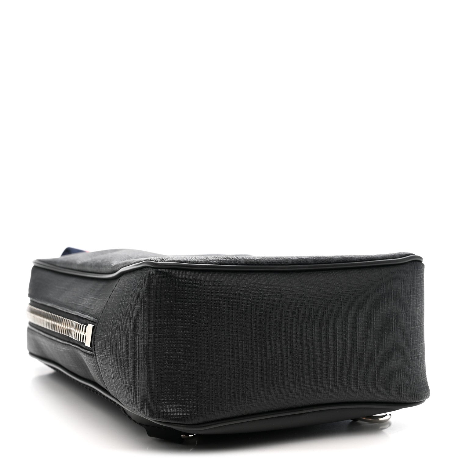 Gucci GG Supreme Monogram Web Belt Bag Black Grey 4 of 10