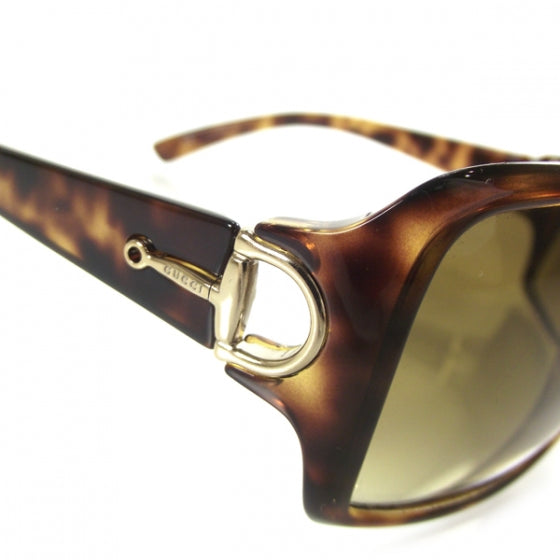 Tortoise Shell Horsebit Sunglasses 2575S