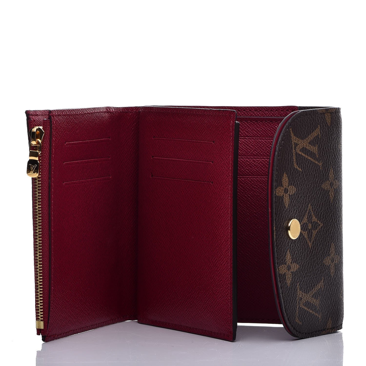 Louis Vuitton Monogram Ariane Compact Wallet Fuchsia 5 of 8
