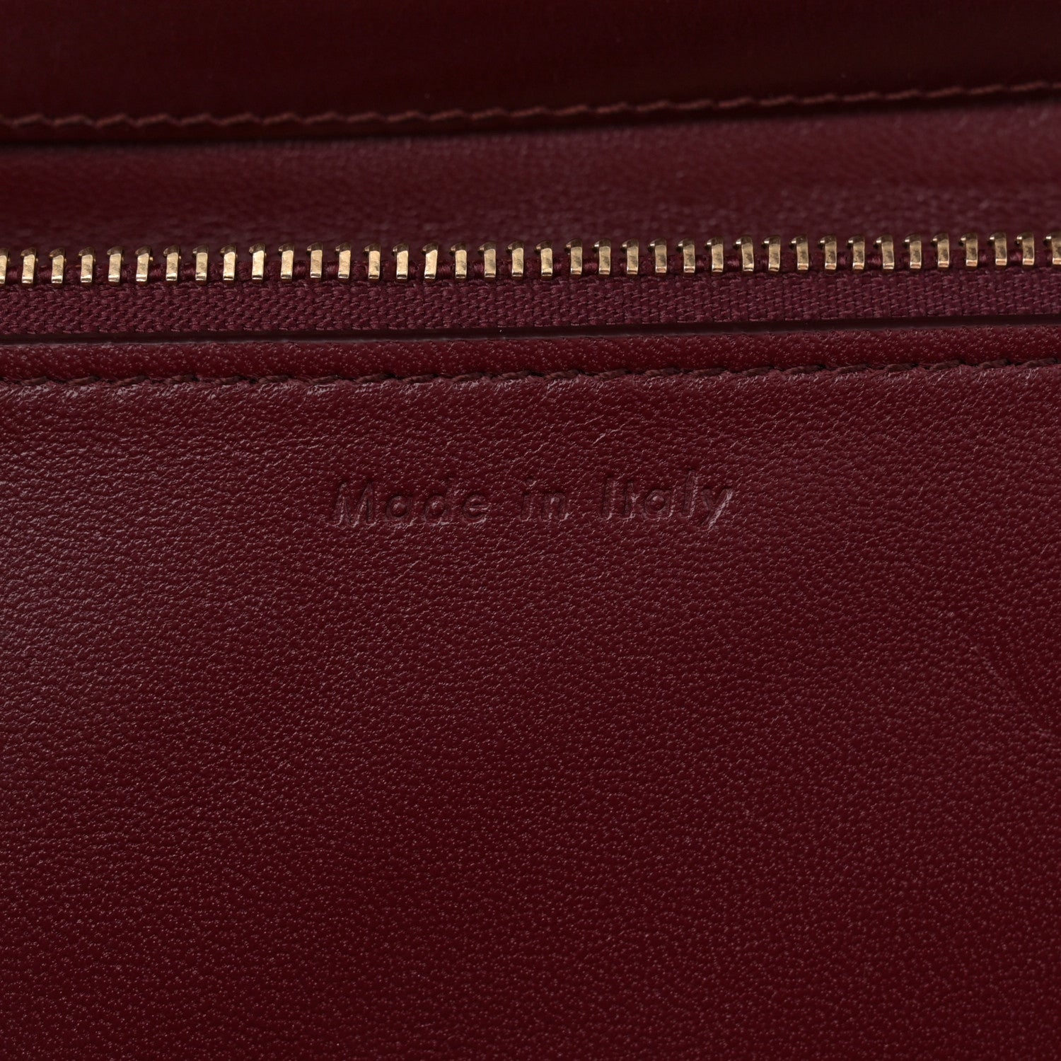 Celine Box Calfskin Medium Classic Box Flap Bag Burgundy 7 of 13