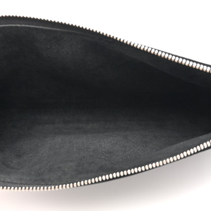 Louis Vuitton Epi Pochette Accessories 21 Black 6 of 10