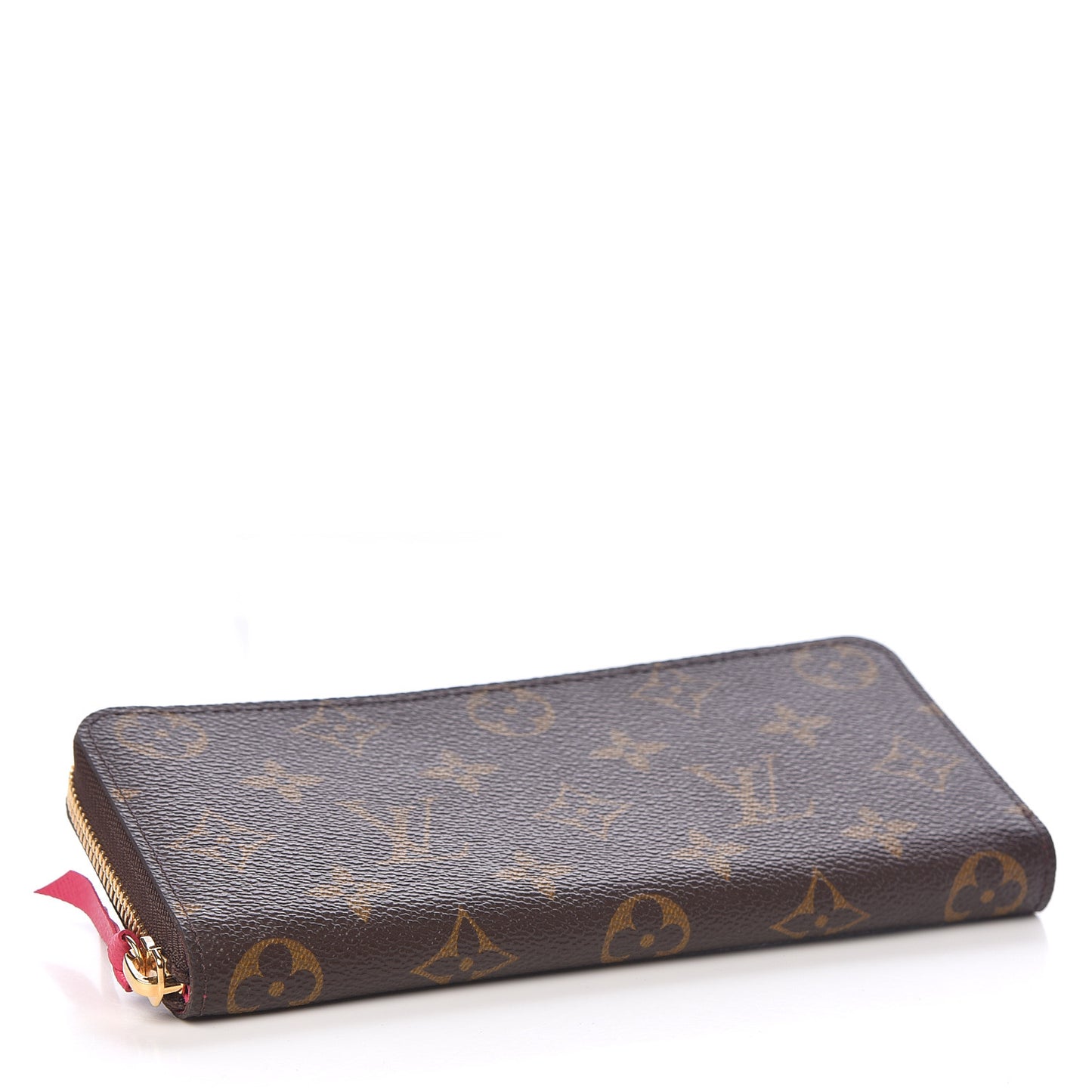 Monogram Clemence Wallet Hot Pink
