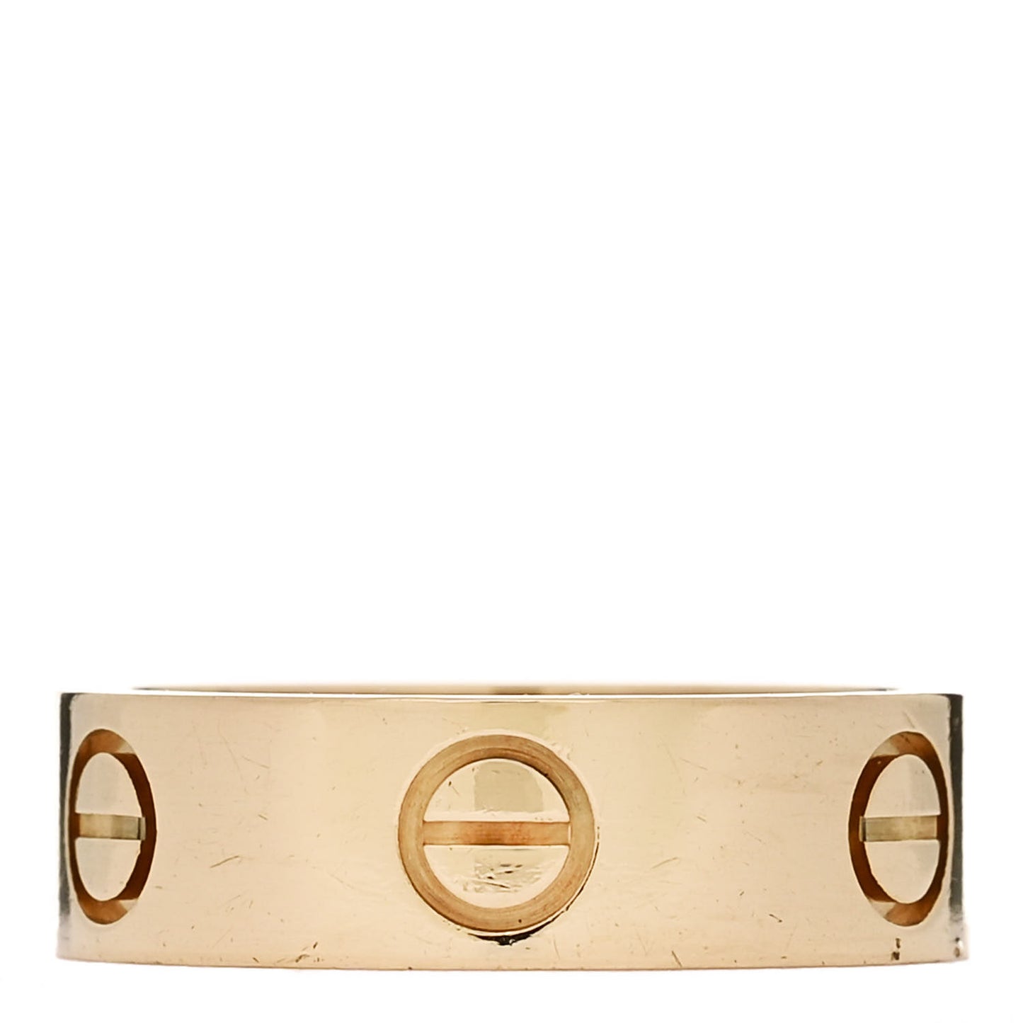 18K Yellow Gold 5.5mm LOVE Ring 51 5.75