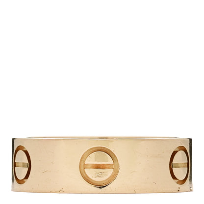 Cartier 18K Yellow Gold 5.5mm LOVE Ring 51 5.75 1 of 5