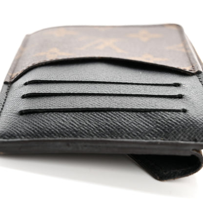 Louis Vuitton Monogram Recto Verso Card Holder Black 10 of 11