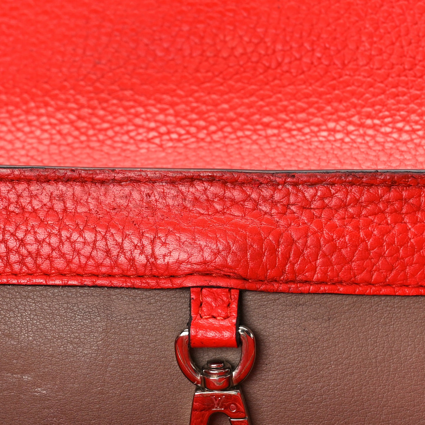 Taurillon Capucines MM Coquelicot