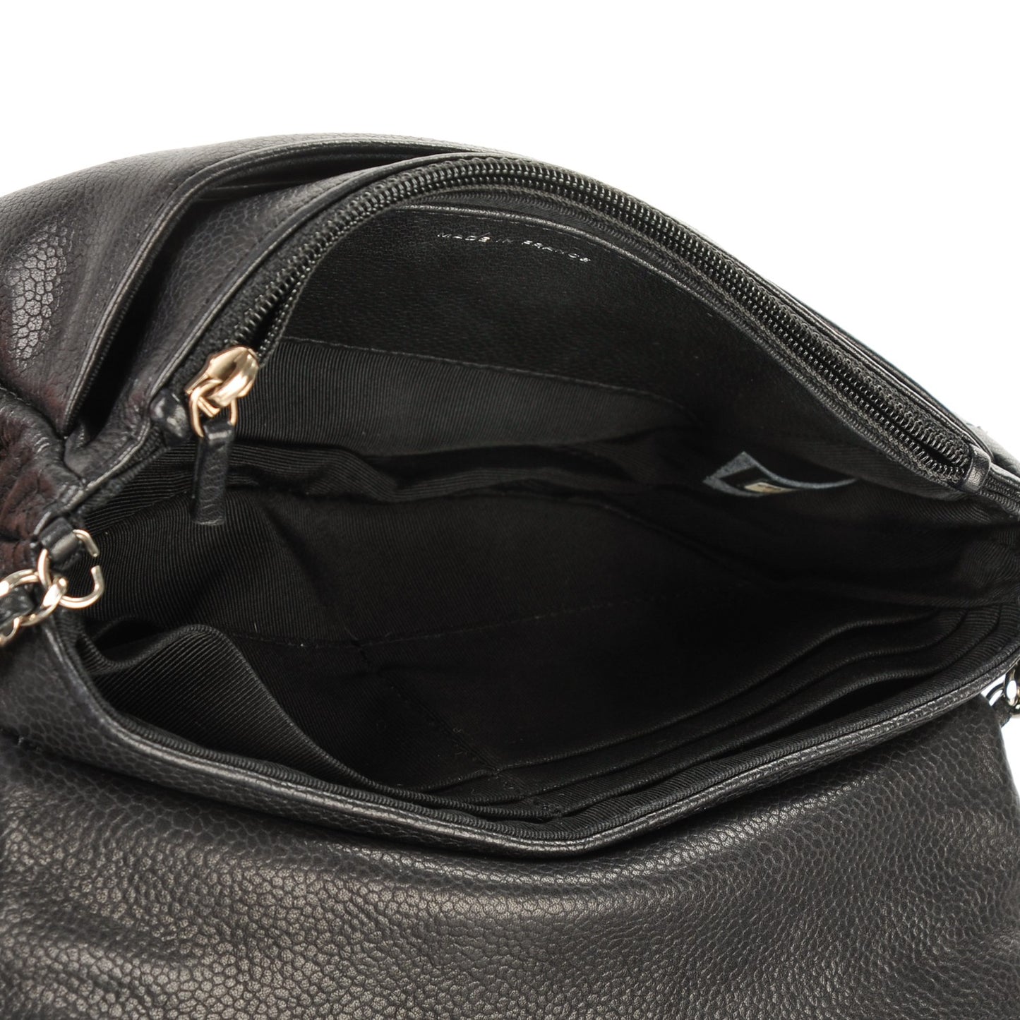 Caviar Half Moon Wallet On Chain WOC Black