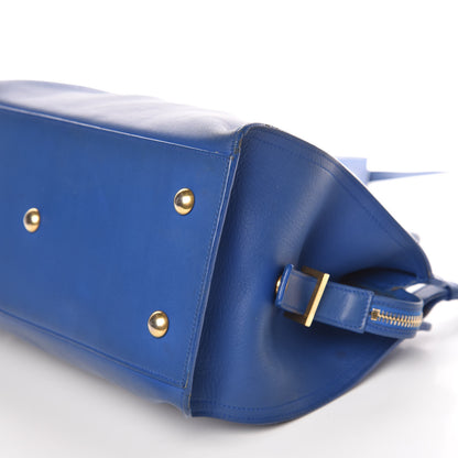 Saint Laurent Calfskin Small Classic Y Cabas Royal Blue 11 of 16