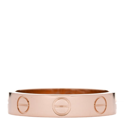Cartier 18K Pink Gold 3.5mm LOVE Wedding Band Ring 48 4.5 1 of 6