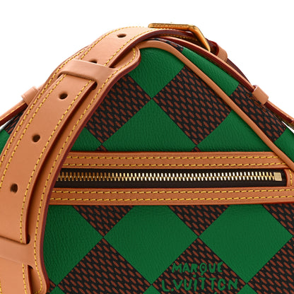 Louis Vuitton Damier Pop Chess Messenger Green 7 of 9