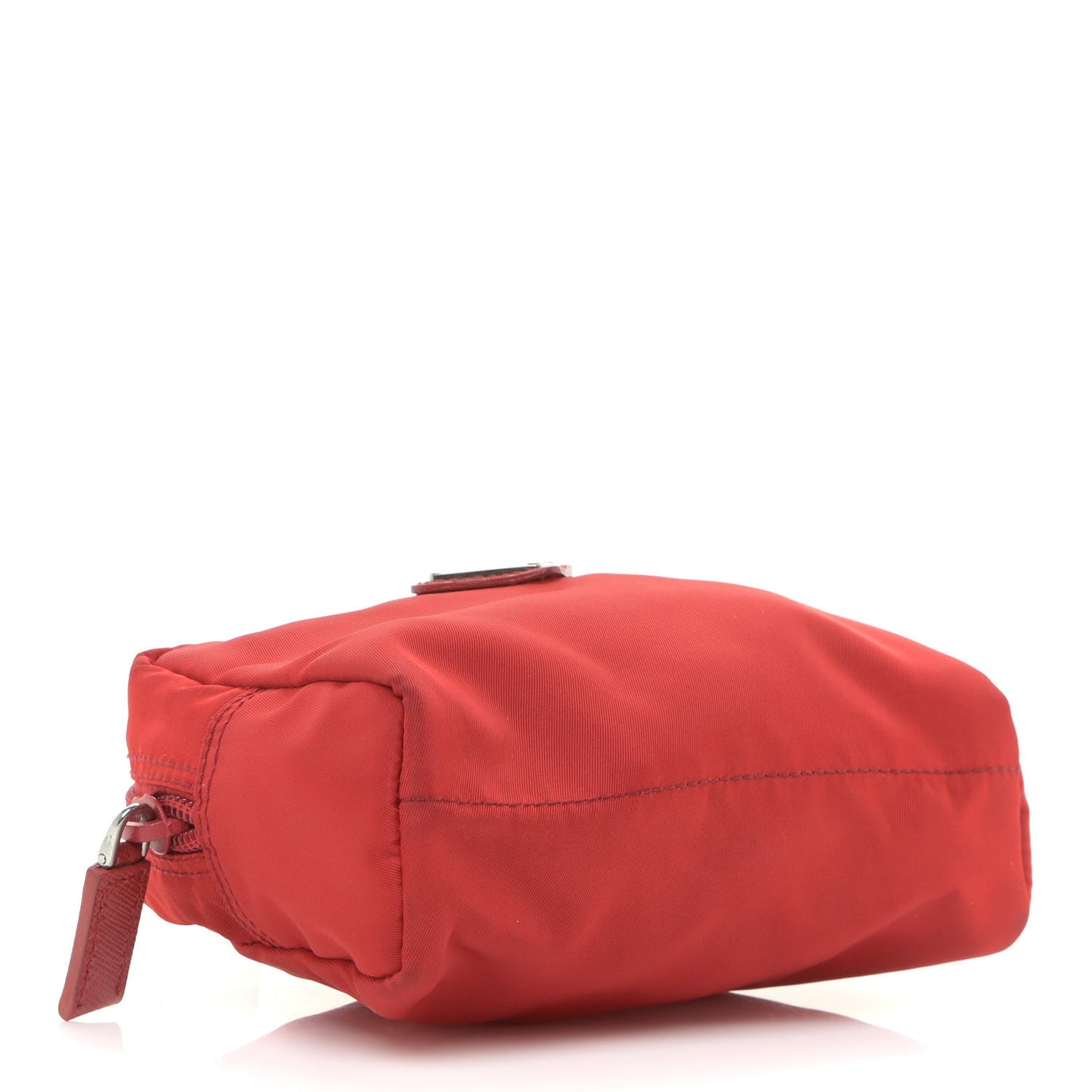 Tessuto Nylon Vela Cosmetic Pouch Rosso