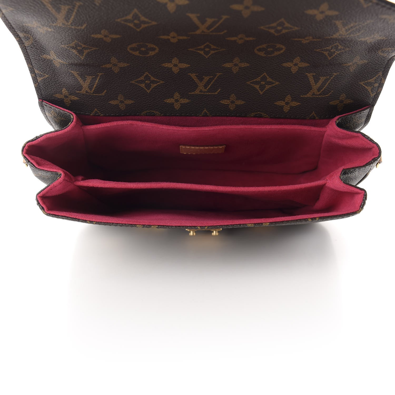 Louis Vuitton Monogram Love Lock Pochette Metis 5 of 9