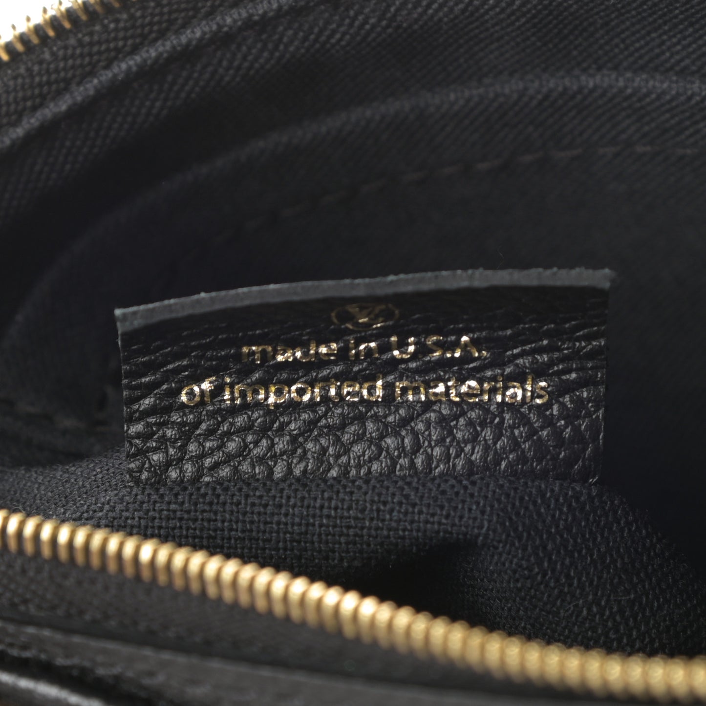 Monogram Pallas Clutch Black