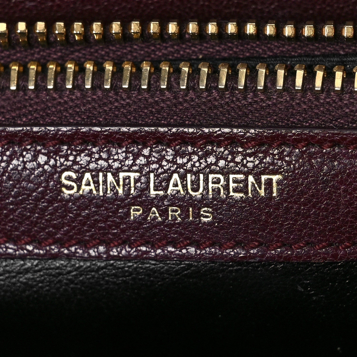 Saint Laurent Sheepskin Matelasse Chevron Monogram Medium College Bag Amaranto 6 of 12