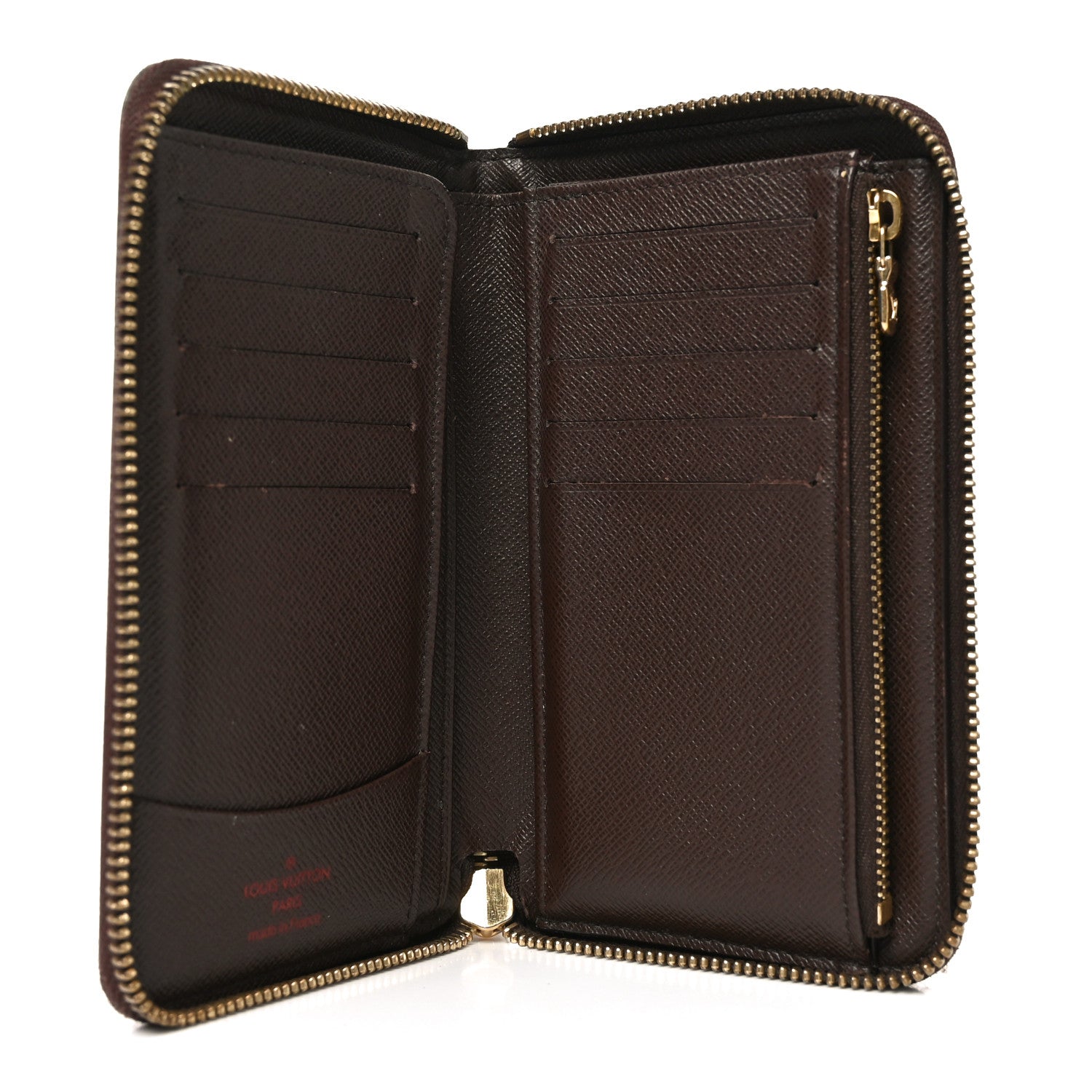 Louis Vuitton Damier Ebene Compact Zippy Wallet 5 of 6
