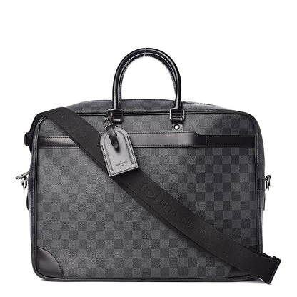 Louis Vuitton Damier Graphite Porte-Documents Voyage Briefcase 1 of 15
