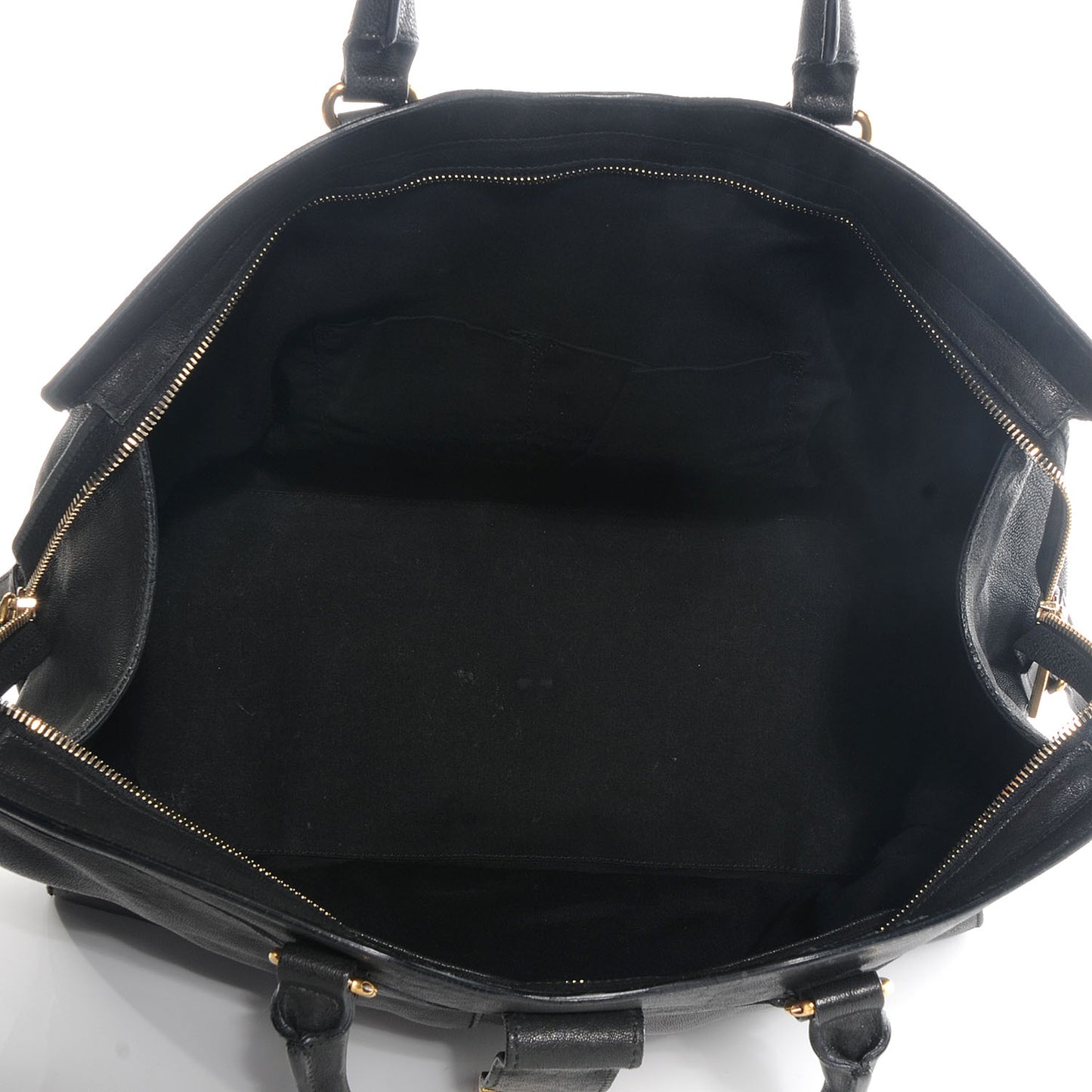 Leather Large Cabas Chyc Black