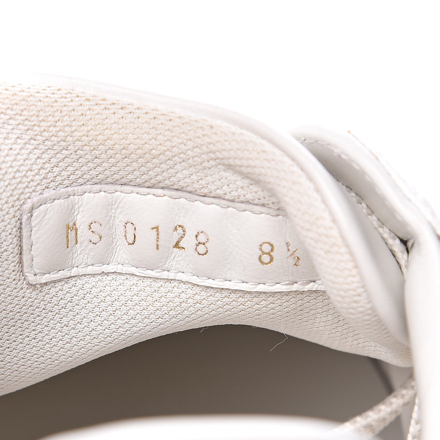 Calfskin Luxembourg Sneakers 8.5 White Red Blue