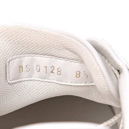 Louis Vuitton Calfskin Luxembourg Sneakers 8.5 White Red Blue 8 of 9