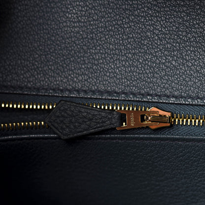 Hermes Togo Shiny Niloticus Crocodile Birkin Touch 30 Vert Rousseau 26 of 36