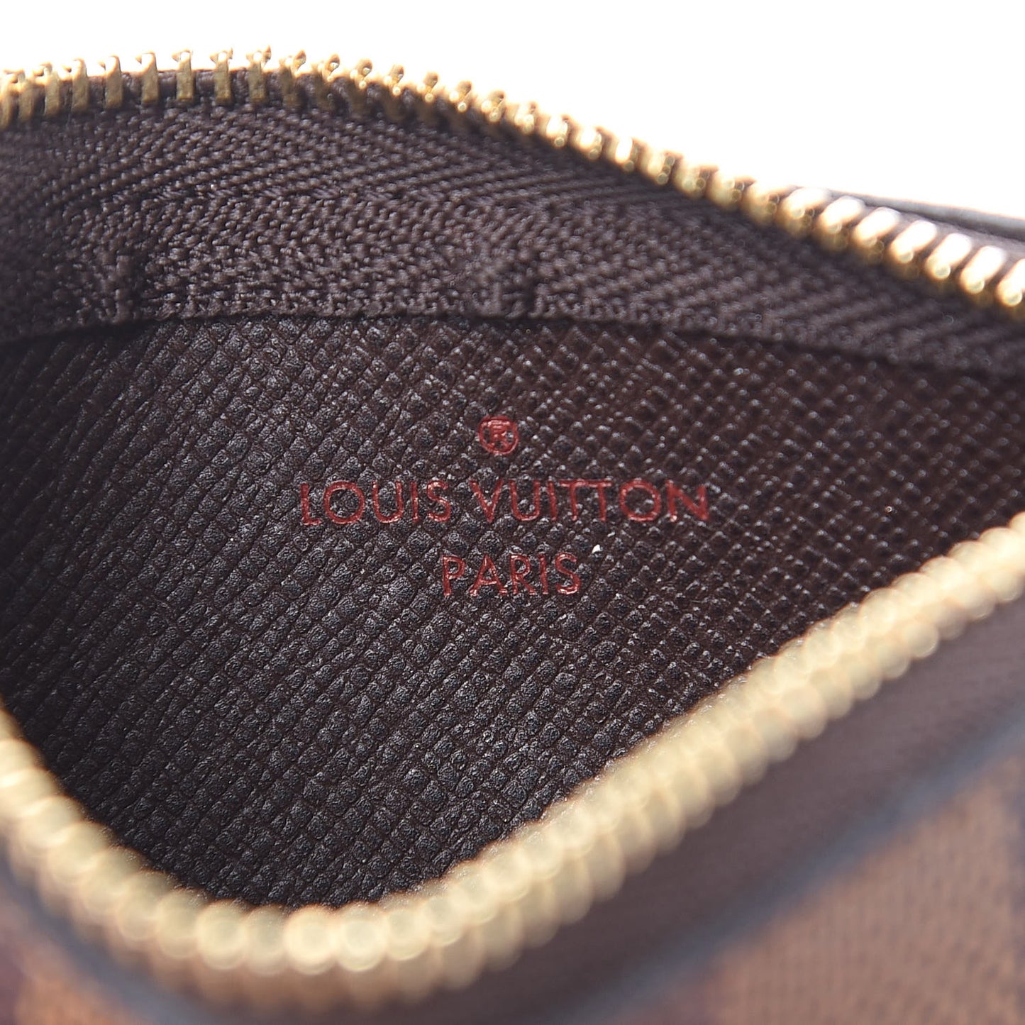 Damier Ebene Key Pouch