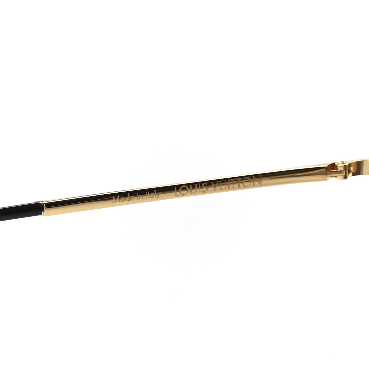 Louis Vuitton Metal Clockwise Sunglasses Z1020W Gold 5 of 8