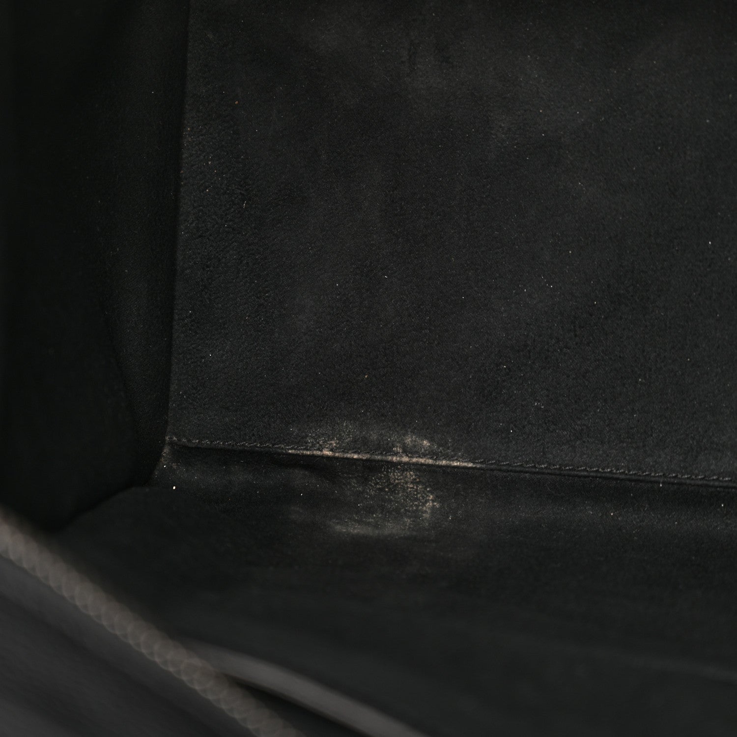Celine Drummed Calfskin Mini Luggage Black 19 of 19