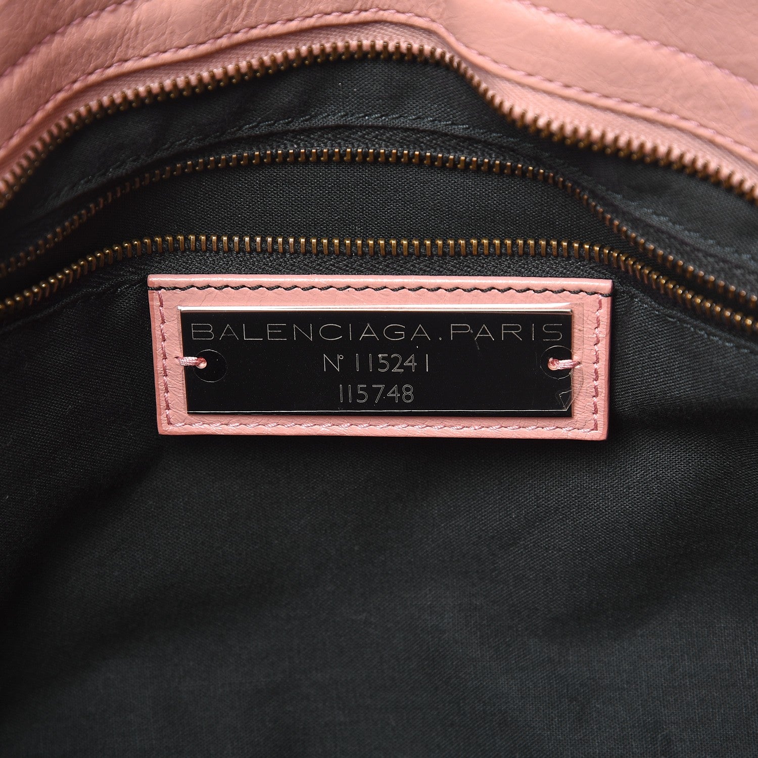 Balenciaga Agneau Classic Hardware City Rose Peche 6 of 12