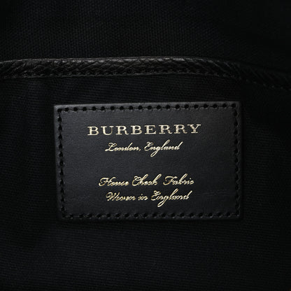 Burberry Derby House Check Abingdon Convertible Clutch Black 6 of 11